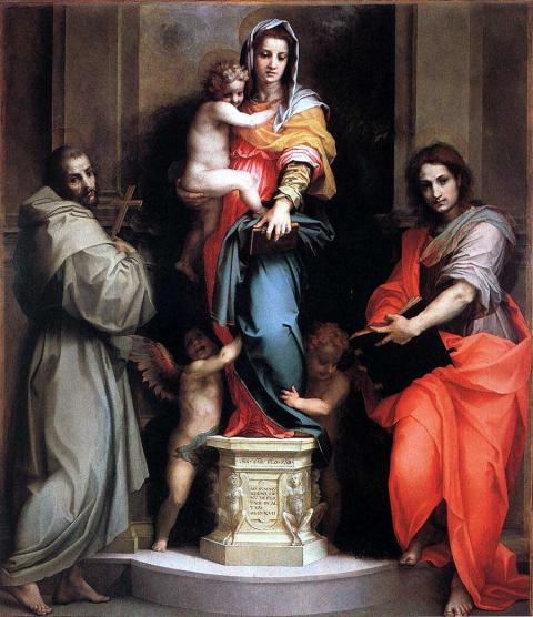 Sarto: Madonna delle Arpie 1517 